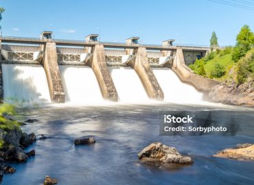 Hydropower plant in Norway. providing green energy to the world